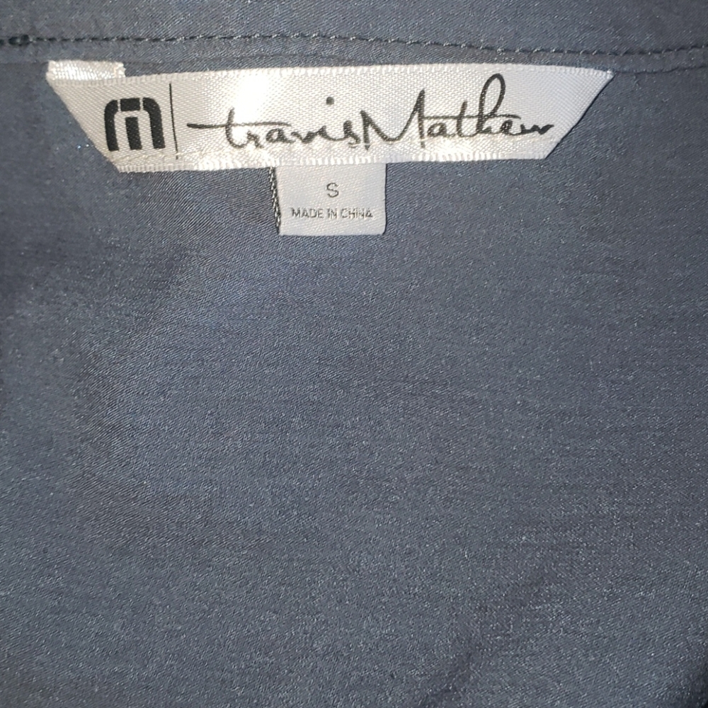 TRAVIS MATHEW Steel Blue Jacket, Small - Picture 10 of 11